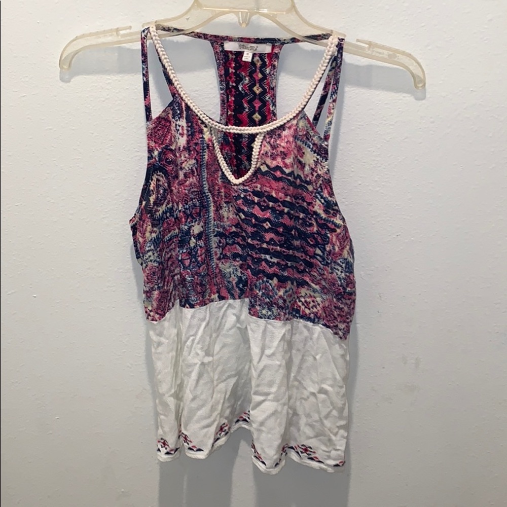 Miss Me Aztec themed tank top